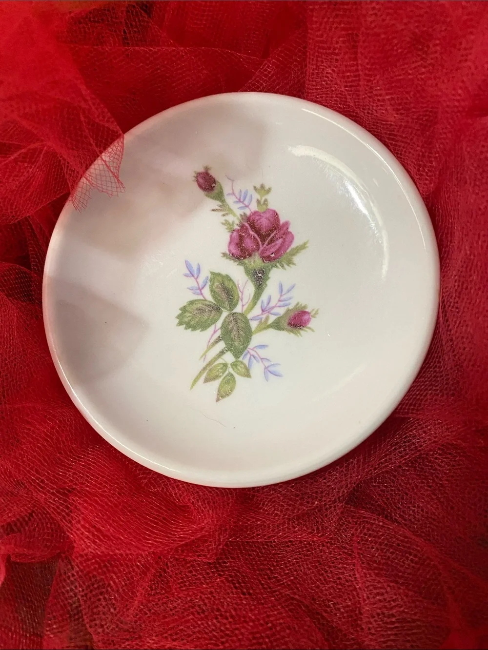 “Moss Rose”Butter Pat